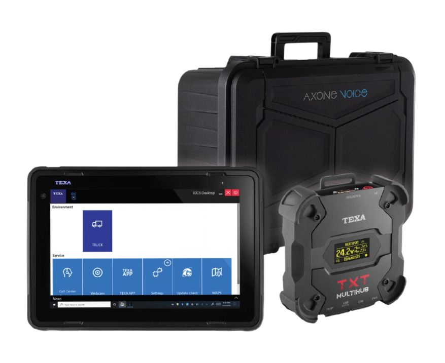 Texa Axone Voice Truck Diagnostic Kit w/ Multihub