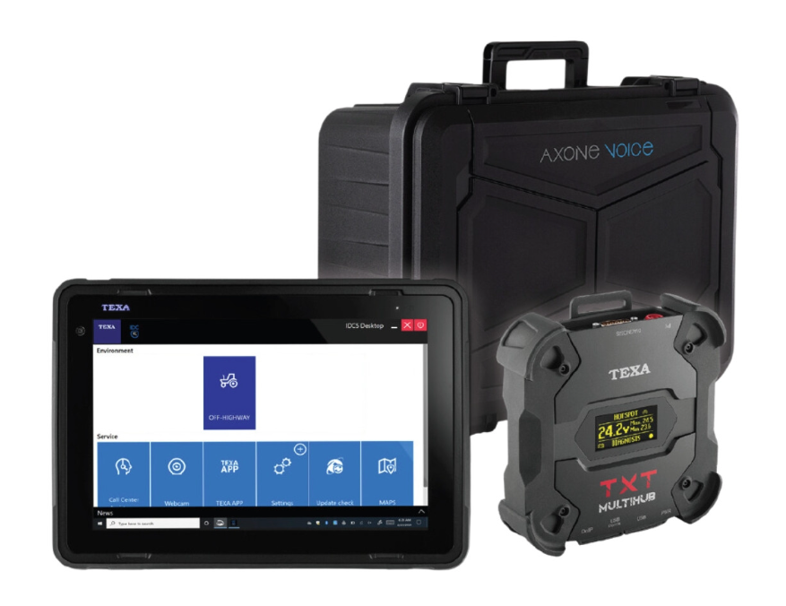 Texa Axone Voice OHW Diagnostic Kit w/ Multihub