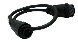 ABS/EBS TRAILERS WABCO-KNORR cable (3151/T05A)